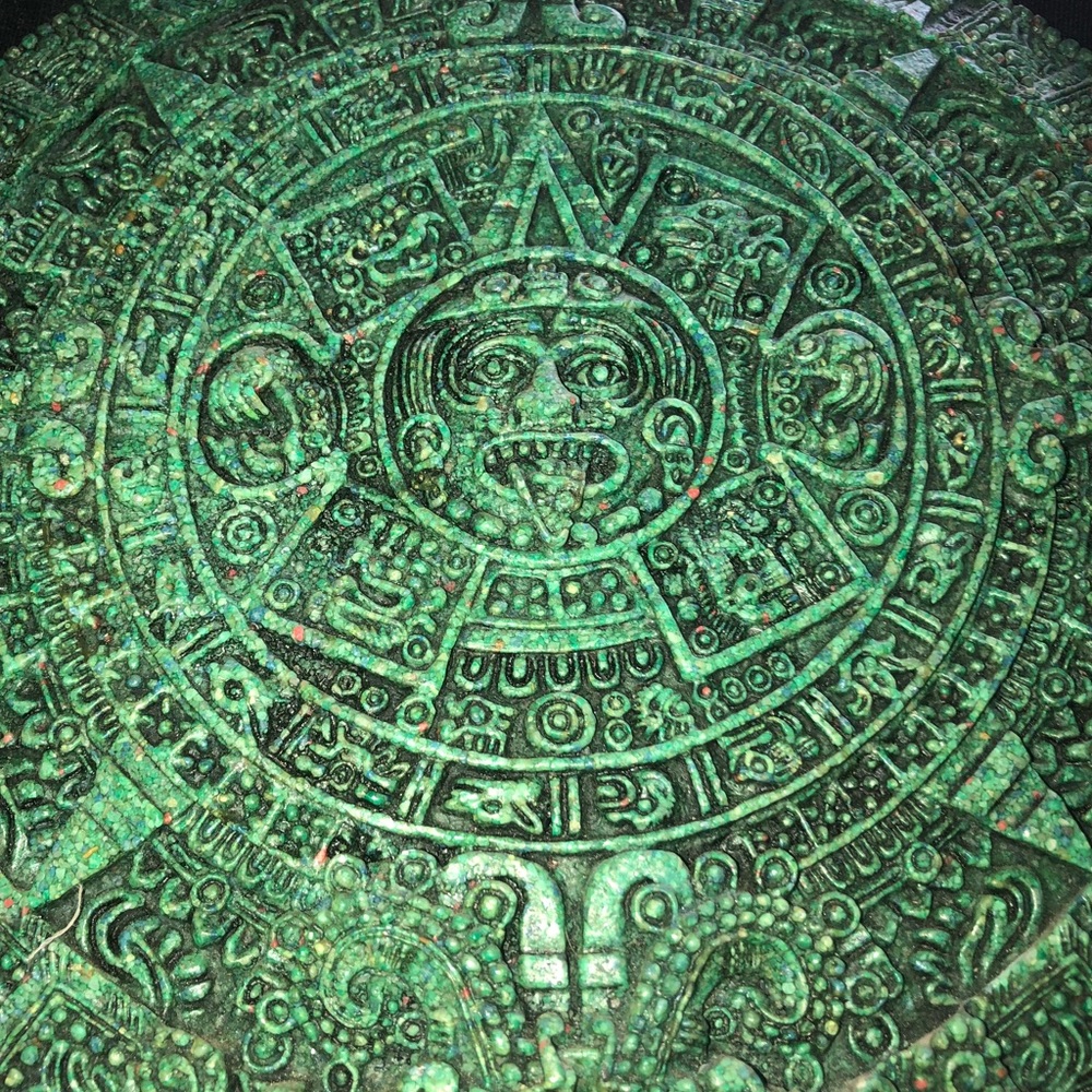 Vintage Aztec Calendar